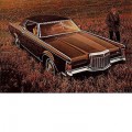  1970 Lincoln Continental III oil painting