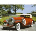 1930 Duesenberg Convertible Sedan Murphy Model J Body oil painting