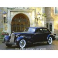 1936 Cadillac Aero Dynamic Coupe oil painting