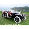 1914 Rolls-Royce Silver Ghost Labourdette Skiff oil painting