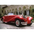 1935 Mercedes 500K Special Roadster oil painting