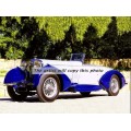 1931 WO Bentley 8 Boattail Speedster oil painting