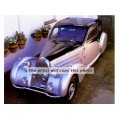 1934 Bugatti Ventous 4 Passenger Coupe oil painting