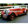 1937 Lagonda LG45 Rapide Tourer oil painting
