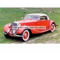 1938 Mercedes Benz 320 Cabriolet oil painting