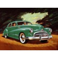 1948 Buick Roadmaster oil painting