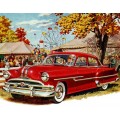 1953 Pontiac oil painting