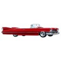 1959 Cadillac Series 62 Convertable oil painting
