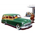 1949 Oldsmobile Futuramic Station Wagon oil painting
