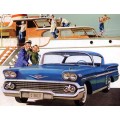 1958 Chevrolet Impala Sport Coupe oil painting