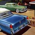 1956 Chrysler Windsor oil painting