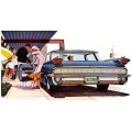 1959 Oldsmobile 98 Holiday Sportsedan oil painting