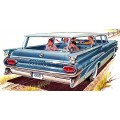 1959 Pontiac Safari Laurentian oil painting