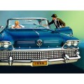 1958 Buick Limited four-door Riviera, Model 750 oil painting