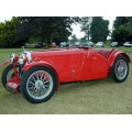 1932 MG F2 Magna oil painting