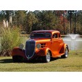 1934 Ford 5-Window Coupe oil painting