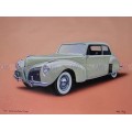 1941 Lincoln Continetal Coupe oil painting