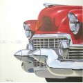 1954 Cadillac oil painting