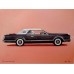1977 Lincoln Continental oil painting