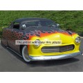 1949 Ford flame job hot rod