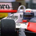 Alain Prost McLaren Honda oil painting