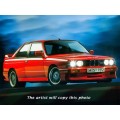 1988 BMW M3 Evolution II oil painting