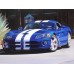 Electric Blue Viper oil painting